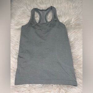 LULULEMON Disconnect Rhino Grey Vapor Swiftly Tech Racerback 2.0 Tank Top